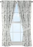 Jay Franco Harry Potter Spellbound 63" Drapes, 63 Inch, Gray