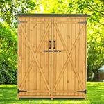 Outdoor Wooden Garden Shed with Asp
