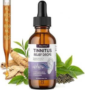 Tinnitus Relief for Ringing Ears, Natural Herbal Tinnitus Relief Drops, Effective Reduces Ringing in Ears, Supports Ear Health for Men and Women