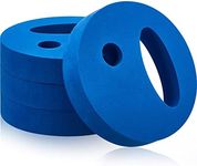 Deekin Water Exercise Discs Water Weights for Pool Exercise Set EVA Foam Water Aerobic Equipment Hand Held Swim Disc for Pool Water Aerobics Fitness Water Exercise, 7.1 Inches in Diameter(Blue,4 Pcs)