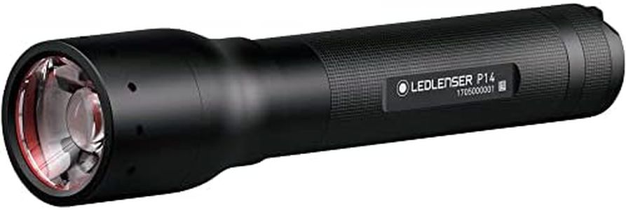 Ledlenser Led Lenser Zweibrüder P14 Professional LED Torch (Black) -Gift Box, 500901, Charcoal, 19.8 x 4.7 x 4.7 cm