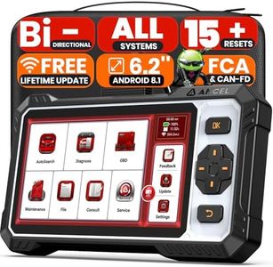 ANCEL OBD2 Scanner FX6100 Bidirectional Scan Tool, All Systems Car Scanner Diagnostic Tool with Active Test, 15+ Reset Services, Oil Light/EPB/BMS/ABS Bleeding/SAS Reset, CAN-FD, AutoVIN, Free Update