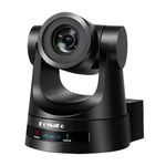FoMaKo PTZ Camera HDMI, AI Auto-Tracking Gen 3, 20x Optical Zoom, True to Life Colors, PoE, HDMI PTZ Camera for Church Services Worship Education vMix OBS,NDI Upgradeable (FMK20SDI Pro,Black)