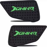 RoadReligion Tank Pad for Bajaj Dominar - Anti-Slip Silicone | LED