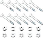CLSR2U 51001500 Snow Blower Shear Bolts & Nuts Compatible with Ariens 510015
