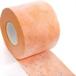 WUWEOT Waterproof Membrane, 5Inch X 98.5Ft 20Mils Thickness Shower Membrane Uncoupling Band, Polyethylene Fabric Tile Underlayment Seam Tape for Tile Wall Floor Bathroom Shower Sauna Steam Room