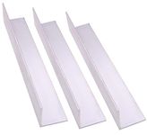 VERNUOS 3PCS 2" x 2"x 1/8" Aluminum Angle 6061, 12" Length, T6511 Mill Stock, 1/8" Thick