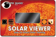 Rainbow Symphony #14 Welder's Glass Solar Eclipse and Sun Viewer-Pleasing Green Image of The Sun - Made in USA