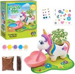 Creativity for Kids Unicorn Self-Watering Plant Pet, Unicorn Crafts for Girls and Boys, Unicorn Kids Garden Kit for Ages 6-8+, Green