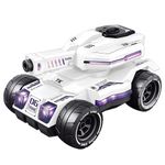 CIRBOX 2.4G Expert Remote Control Off-Road Vehicle Toy Car with Camera – All-Terrain RC Truck for Kids with Water Bomb Launcher, Smoke Spray & Action Features | Large Multicolor RC Truck(Multicolor)