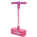 Flybar My First Foam Pogo Jumper for Kids Fun and Safe Pogo Stick for Toddlers, Durable Foam and Bungee Jumper for Ages 3 and up, Supports up to 250lbs (Pink)