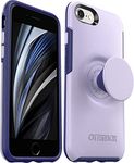 OtterBox + Pop Symmetry Series Case for iPhone SE (3rd & 2nd gen) & iPhone 8/7 (Only - Not Plus) - Retail Packaging - Lilac Dusk