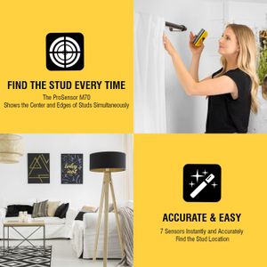 Franklin ProSensor M70 Stud Finder – Precision Wall Scanner
