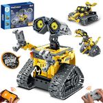 Sillbird STEM Robot Building Toys for Boys Ages 8-13, Remote & App Controlled 3-in-1 Technic Wall Robot Toys Set, Educational Creative Gift for Boys Girls Kids Aged 8+(435 PCS)