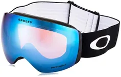 Oakley Flight Deck Black with Sapphire & Prizm Clear, Large