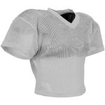 CHAMPRO Men's Shuffle Adult Football Practice Jersey Silver