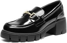 DREAM PAIRS Loafers for Women, Plat