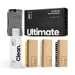 SHOEGR Sneaker Cleaner Kit | Ultimate Kit for Sneakers, Suede, Nubuck, Canvas, Knit & Trainers | Shoe Cleaning Kit with Premium Shoe Cleaning Solution, Deep Clean Shoe Brush & Microfiber Towel