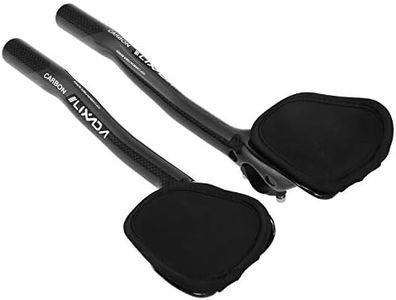 Eacam Bike Bars - 31.8mm Aluminum Alloy Armrest Aero Bar for Road Bike Racing, TT Handlebar Clip on Relaxation Triathlon Handlebars