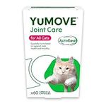 YuMOVE Cat | Joint Supplement for Cats, with Glucosamine, Chondroitin, Green Lipped Mussel, All Ages and Breeds | 60 Capsules