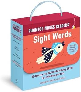 Phonics Makes Readers: Sight Words Kindergarten: 15 Books to Build Reading Skills