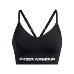 Under Armour Women's Vanish Seamless Low Bra Shirt Black