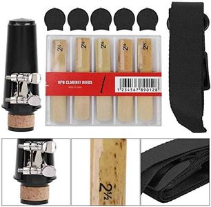 Clarinet Accessories Set, ABS Clarinet Mouthpiece & Neck Strap & Clarinet Reed & Thumb Pad Kit Instrument AccessoriesAccessories for wind instruments