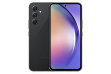 Samsung Galaxy A54 5G Black 128GB - 6.4" 120 Hz FHD+ Display, 50P+2MP+2MP Triple Rear Camera, Long Lasting 5000mAh Battery (CAD Version & Warranty)