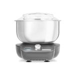 Morphy Richards MixStar Compact Stand Mixer, Dual Rotating Beaters, Whisks & Dough Hooks, Built in Storage, Easy Clean, Dishwasher Safe, Open Top Design, Grey, 400520