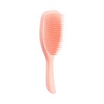 Tangle Teezer | The Large The Ultimate Detangler Hairbrush | Perfect for Long, Thick, Curly & Textured Hair | Two-Tiered Teeth for Gentle Detangling | Reduces Breakage| Ergonomic Handle | Peach Glow