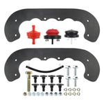 AUTOKAY Snowblower Paddles for Toro Snow Thrower 99-9313 CCR3000 CCR2500 CCR2400 CCR2000, Power Clear 621 721 with Hardware Kit