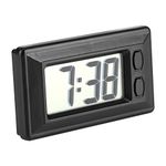 LCD Digital Clock,Fydun LCD Digital Table Car Dashboard Desk Electronic Clock Date Time Calendar Display for Home,Car, Travel, Bedroom