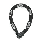 ABUS Unisex CityChain 1060/110 chain lock with code card key lock, black, 110 cm