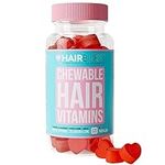 HAIR BURST Biotin Gummies for Hair Growth - Hair, Skin & Nails Vitamin Supplement - Low Sugar, Delicious Flavour - Reduces Breakage, Promotes Healthier Thicker Hair - Daily Chewable Vitamins - 1 Month