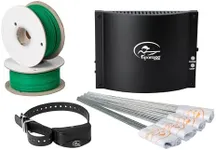 SportDOG Brand Rechargeable In-Ground Fence Systems – from the Parent Company of INVISIBLE FENCE Brand - Underground Wire Electric Fence - Tone, Vibration, & Static - 100 Acre Capability,Black