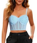 Avidlove Bustier Tops For Women Push Up Corset lingerie Y2K Sexy Going Out Party Club Top