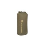 Sea to Summit - Lightweight Dry Bag L 13L - Waterproof Storage - Roll-Top Closure - Recycled Fabric - Base Lash Point & D-Ring - For Backpacking & Kayaking - 22 x 20 x 45.9cm - Olive Green - 81g