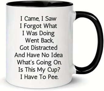 MissDaisy-Funny Mug For The Elderly, 11oz Ceramic Coffee Mug/Tea Cup, Senior Citizens Mug, For Senior Women And Men, Birthday, Mothers Day, Fathers Day, Christmas Mug