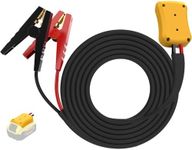 Jumper Cables Works with DeWalt 20v Batteries, 8 Gauge 6.5 Ft Car Battery Jump Starter, Heavy Duty Automotive Booster Cables for Jump Starting Dead or Weak Batteries with Carrying Bag (No Battery)