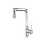 Eridanus Kitchen Taps, Touchless Pulldown Kitchen Sink Mixer Tap with Sprayer, 360 ° Swivel Sink Mixer, Commercial Modern Single Handle Stainless Steel Kitchen Sink Faucets