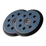 STEBRUAM 2 Pcs 5 Inch 8 Hole Replacement Sander Pad Sander Hook and Loop Replacement Sanding Pad Surfaces for Makita BO5010, BO5030K, BO5031K, BO5041K