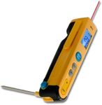 Fieldpiece SPK3 Folding ROD Dual Temperature Thermometer with 8:1 Infrared Gun