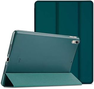 ProCase for 10.5" iPad Air 3rd 2019 / iPad Pro 2017 Case, Ultra Slim Lightweight Stand Smart Cover with Translucent Frosted Back for iPad Air 3 iPad Pro –Emerald