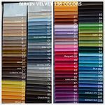 Cololeaf Extra Long Velvet Curtains Fabric Sample Swatch