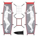 4Pcs Baseball Pitching Net Set - Ba