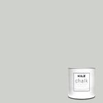 KILZ Chalk Style Paint, Interior, Ultra Flat, Chalk Gray, 1 Quart