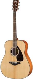 Yamaha FG800 the iconic beginner's acoustic guitar with an authentic sound for adults and teenagers, 4/4 wooden guitar in natural