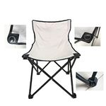 Smartmak Fast Folding Chair, Reinforced, Suitable for Sauna, Beach and Picnic - Grey