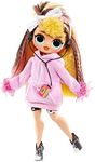 LOL Surprise OMG Remix Pop B.B. Fashion Doll, Plays Music, with Extra Outfit and 25 Surprises Including Shoes, Hair Brush, Doll Stand, Magazine, and Record Player Package - for Girls Ages 4+