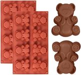 Premium 8-Cavity Bear Shape Silicon